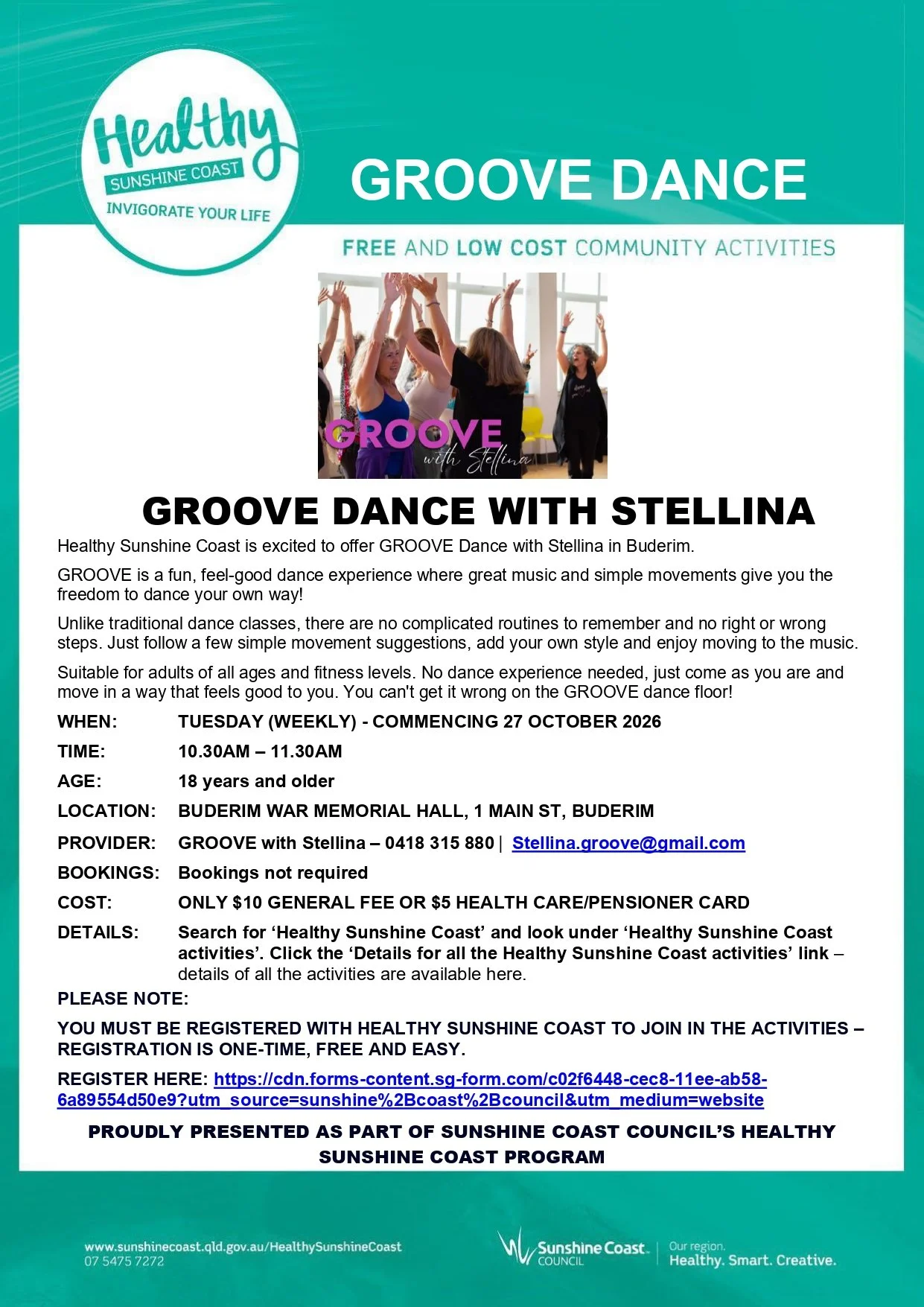 Groove Dance With Stellina