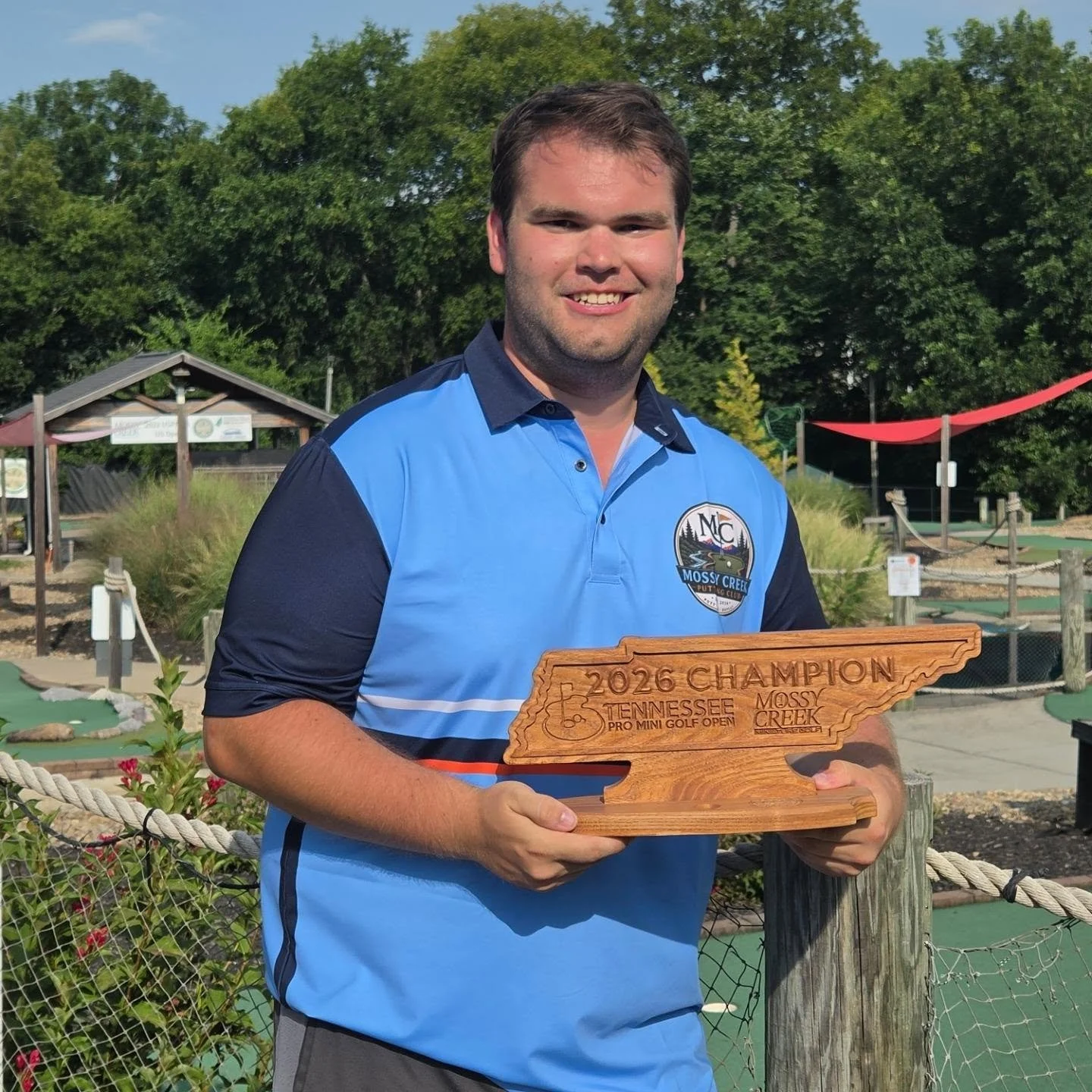 David Lanham(Rutledge, TN) 2026 TN Pro Mini Golf Open Champion