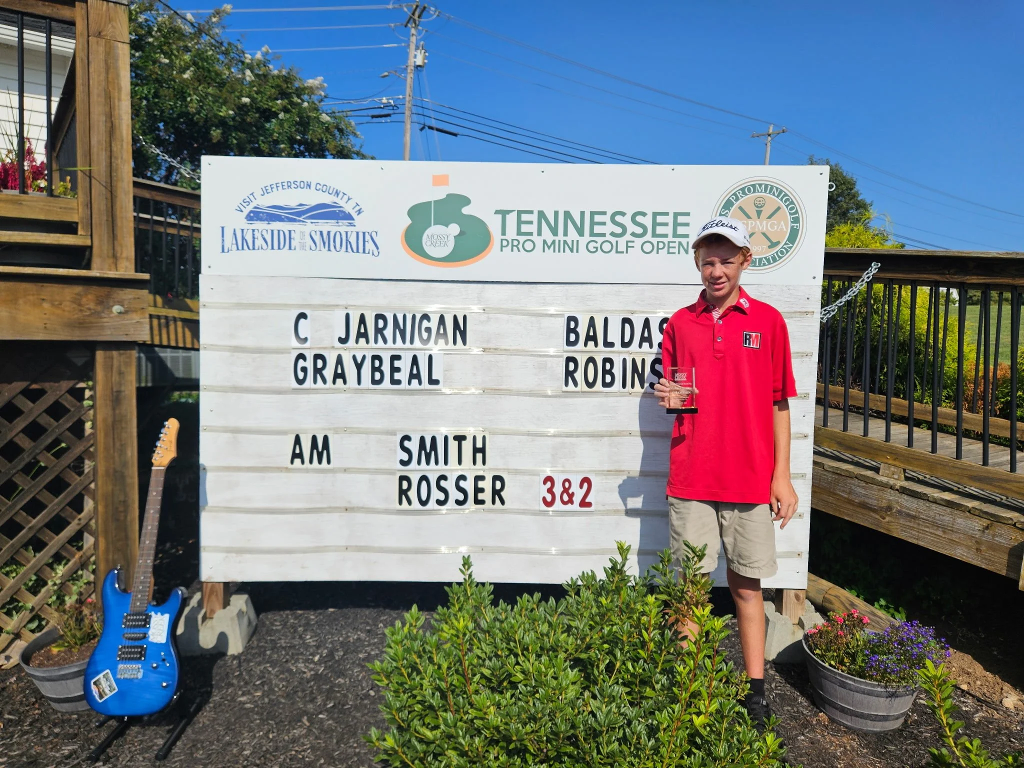 Josiah Rosser (Jefferson City, TN) 2026 Smoky Mountain Match Play Amateur Chamption 