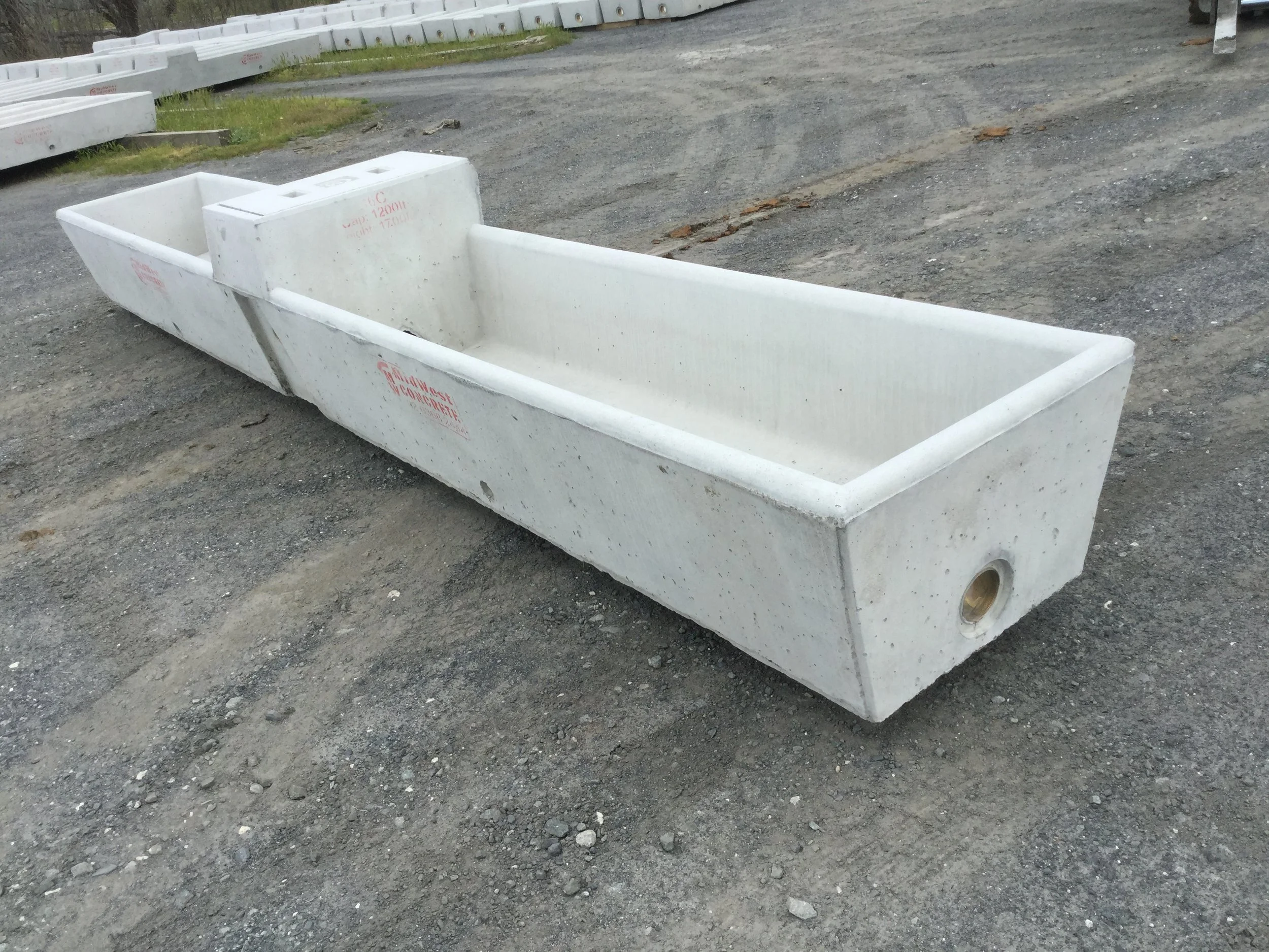 16FT Cattle Trough — Mid West Concrete Quality Concrete Manufacturers