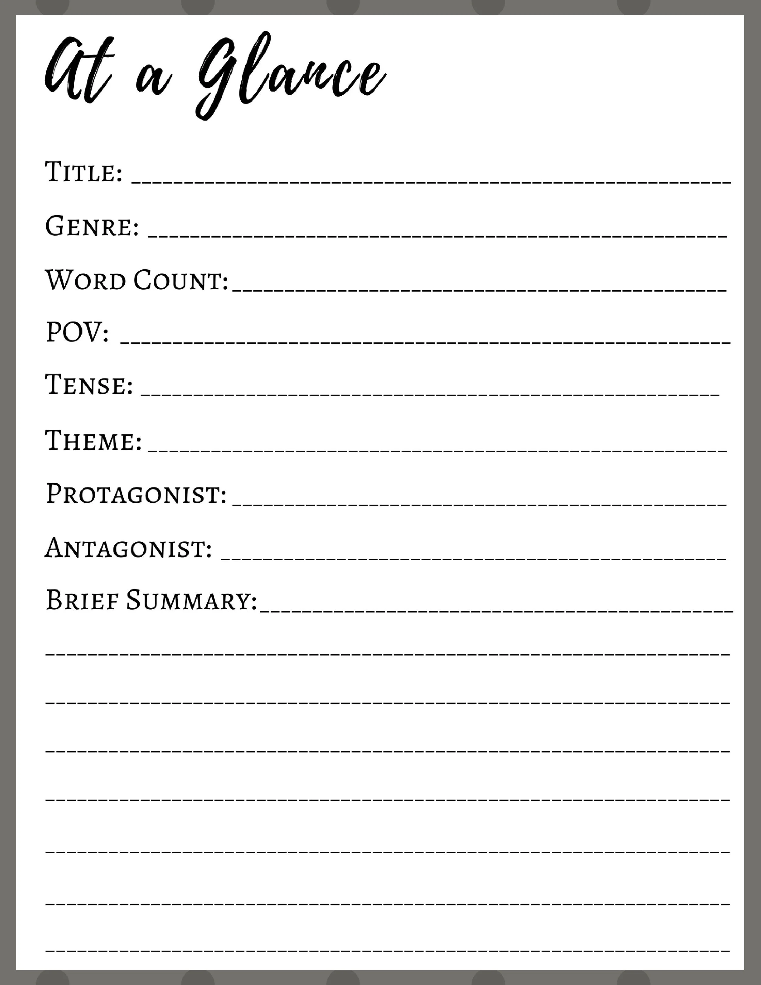 NaNoWriMo 2018 Novel Binder Printables Shayla Raquel NaNoWriMo 2018 Novel Binder Printables Shayla Raquel