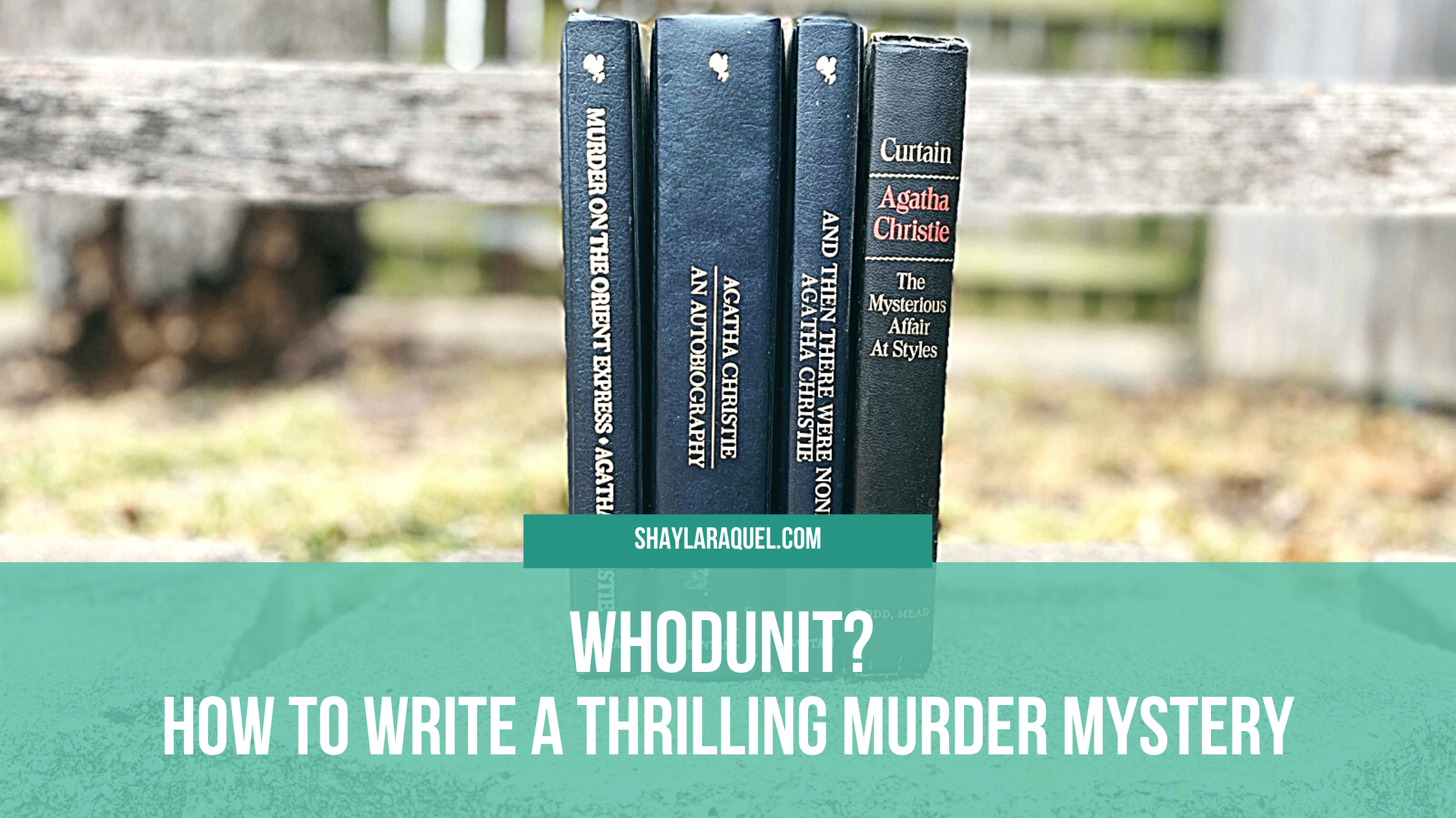 Whodunit: How to Write a Thrilling Murder Mystery