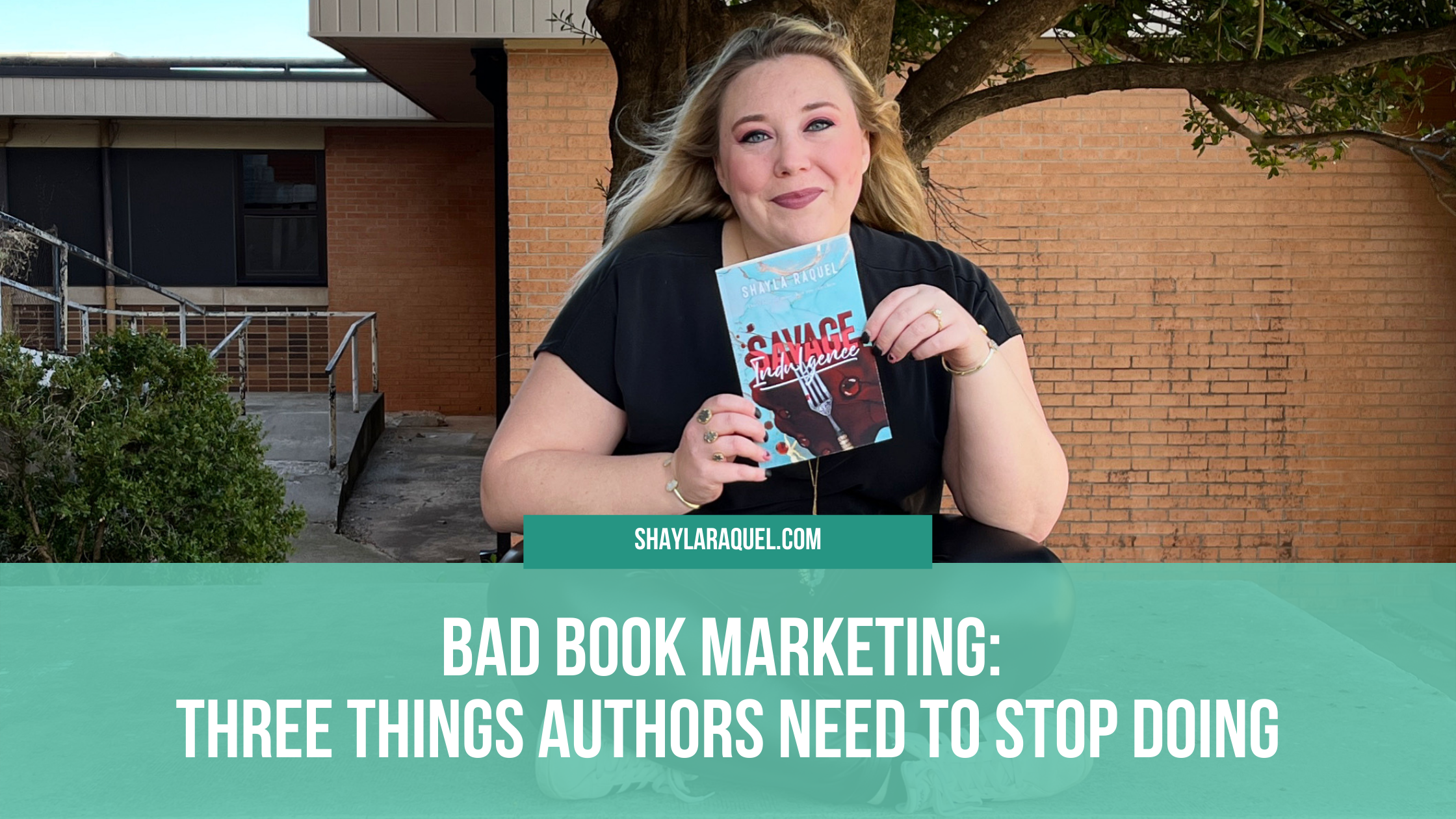 Bad Book Marketing: Three Things Authors Need to Stop Doing Immediately