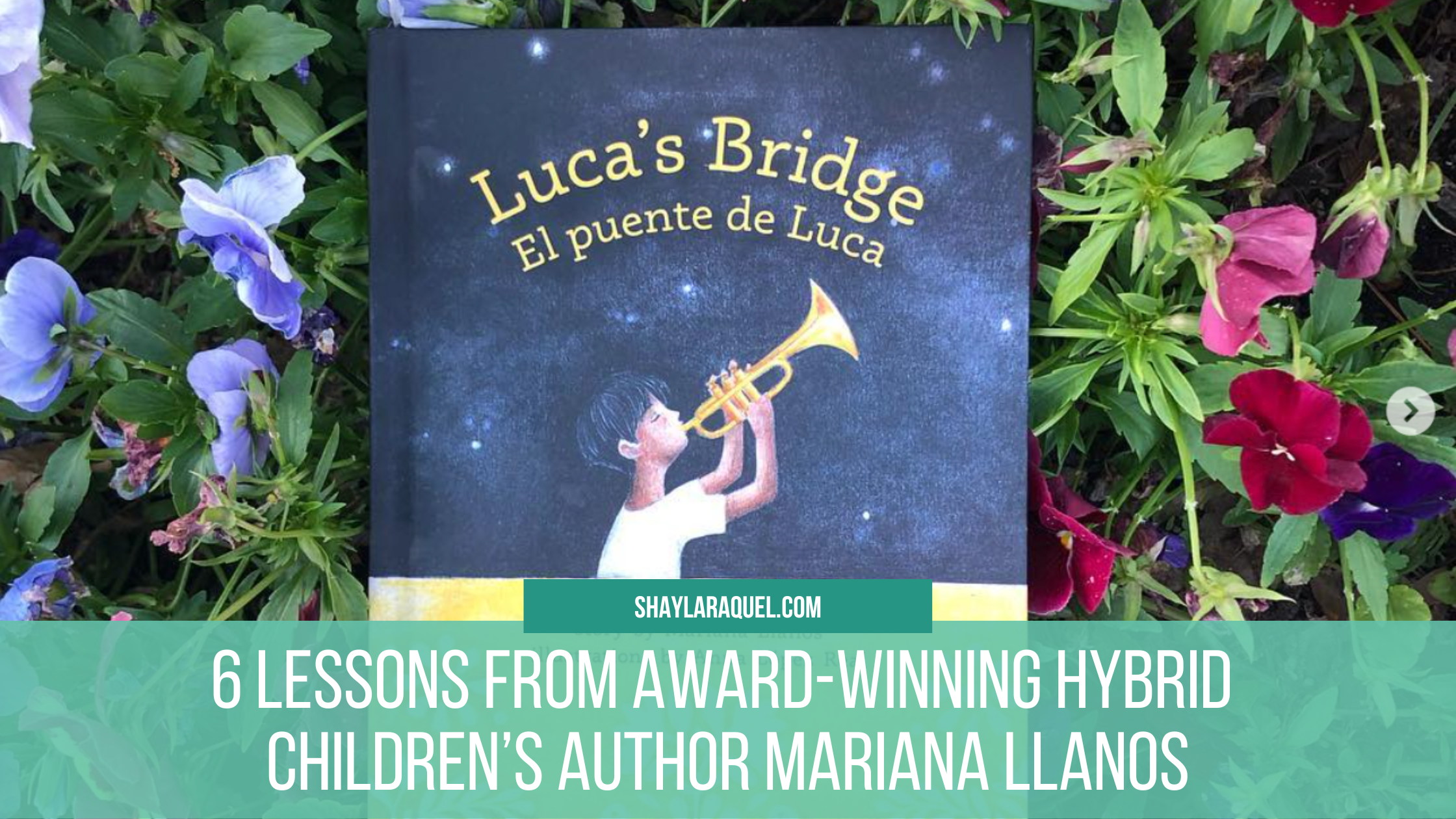 6 Lessons from Award-Winning Hybrid Children’s Author Mariana Llanos