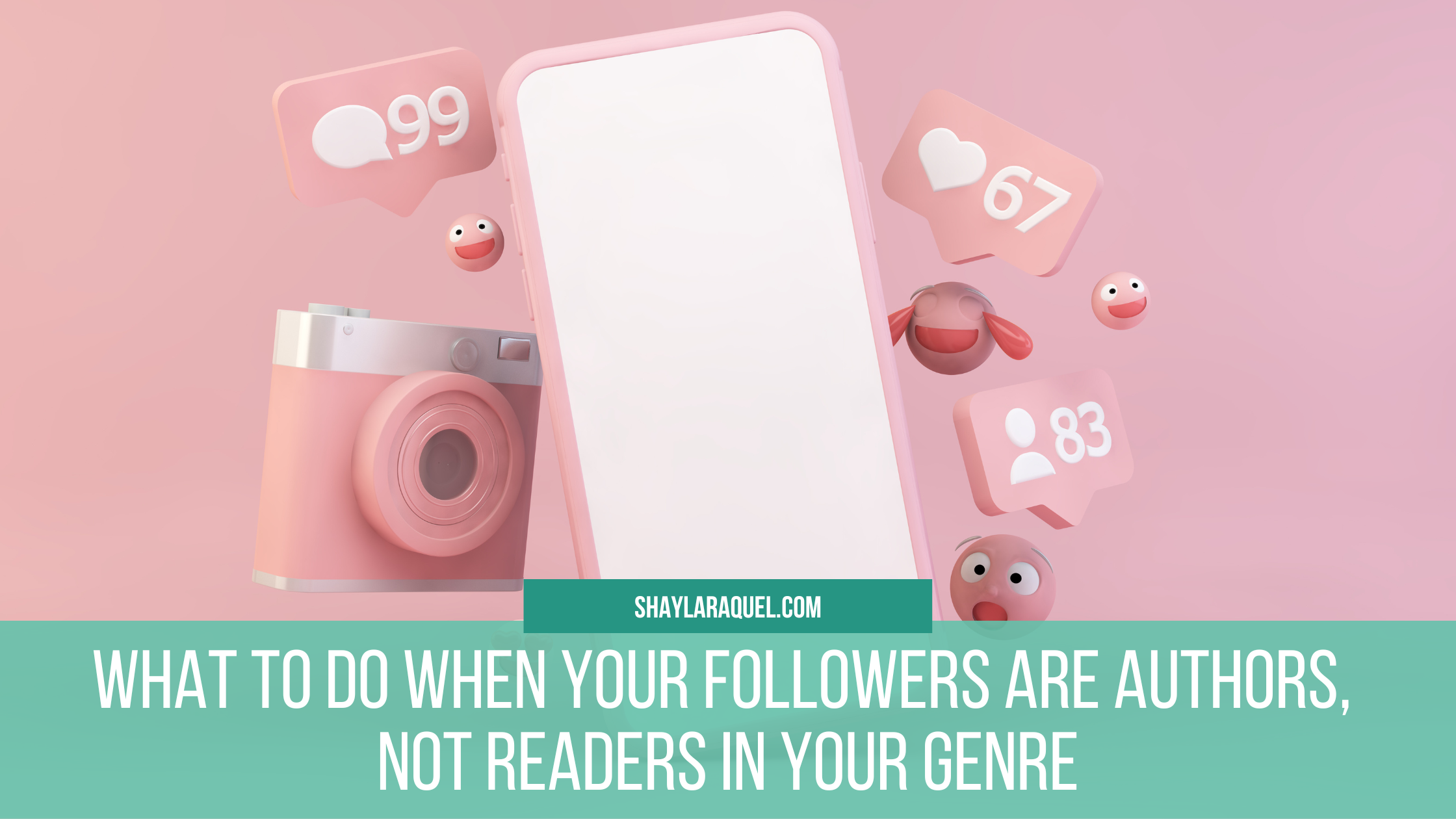 What to Do When Your Followers Are Authors, Not Readers in Your Genre