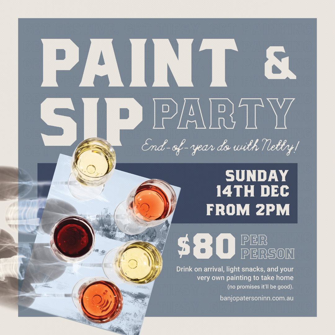 Paint &amp; Sip with Netty at The Banjo