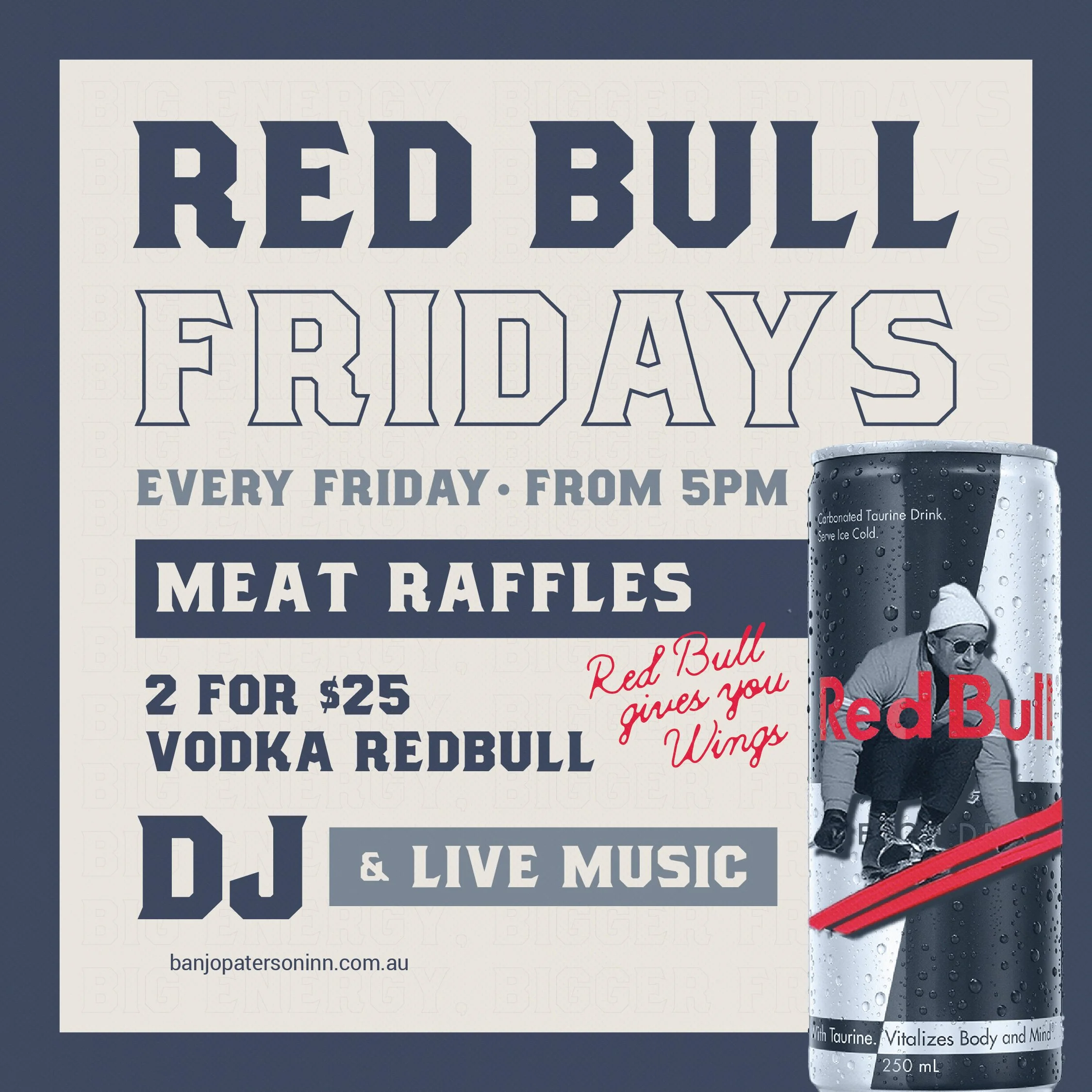 Redbull Friday in the Main Bar