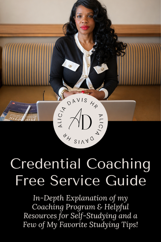 Credential Coaching Free Service Guide includes resources