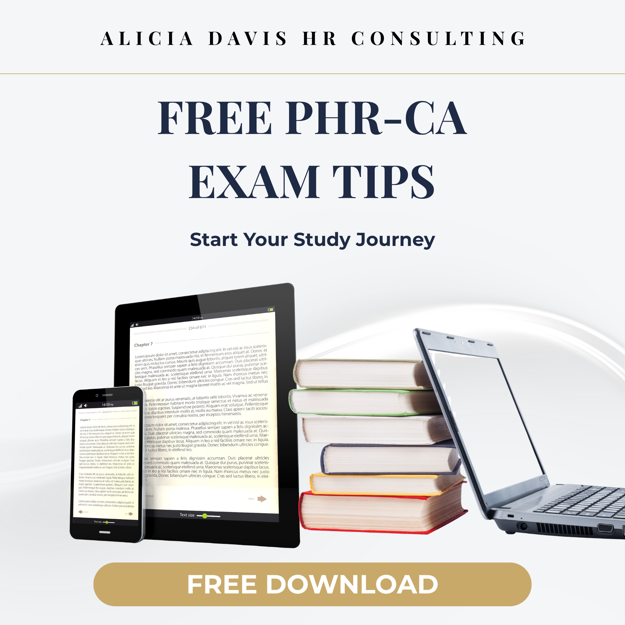 PHR-CA Free Tips E-book