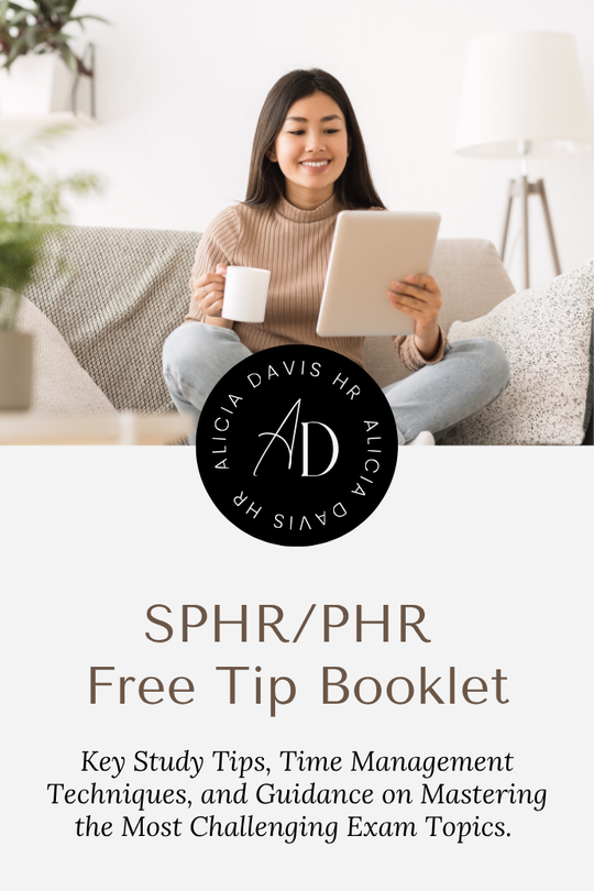 SPHR/PHR Free tip booklet