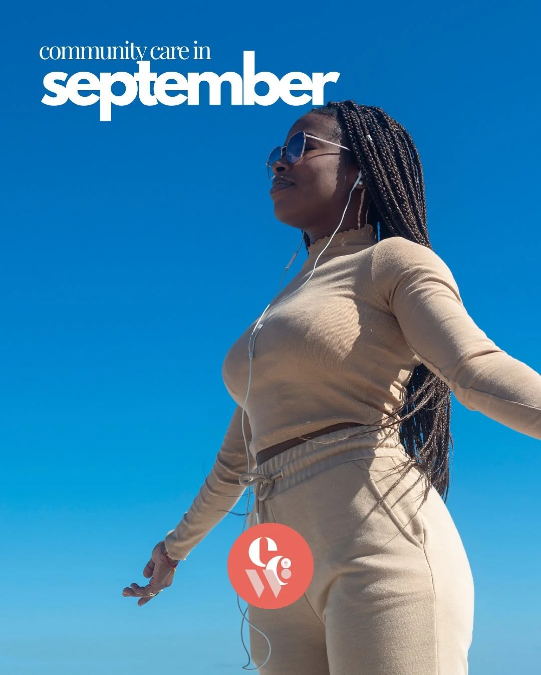 Hey September! 🌻

We are building better community. Our race, our pace. 

Stop by one of our events this month (all virtual). We are planning some in person things so stay close 😊 

Links to all events are in our bio 🫶🏾✨