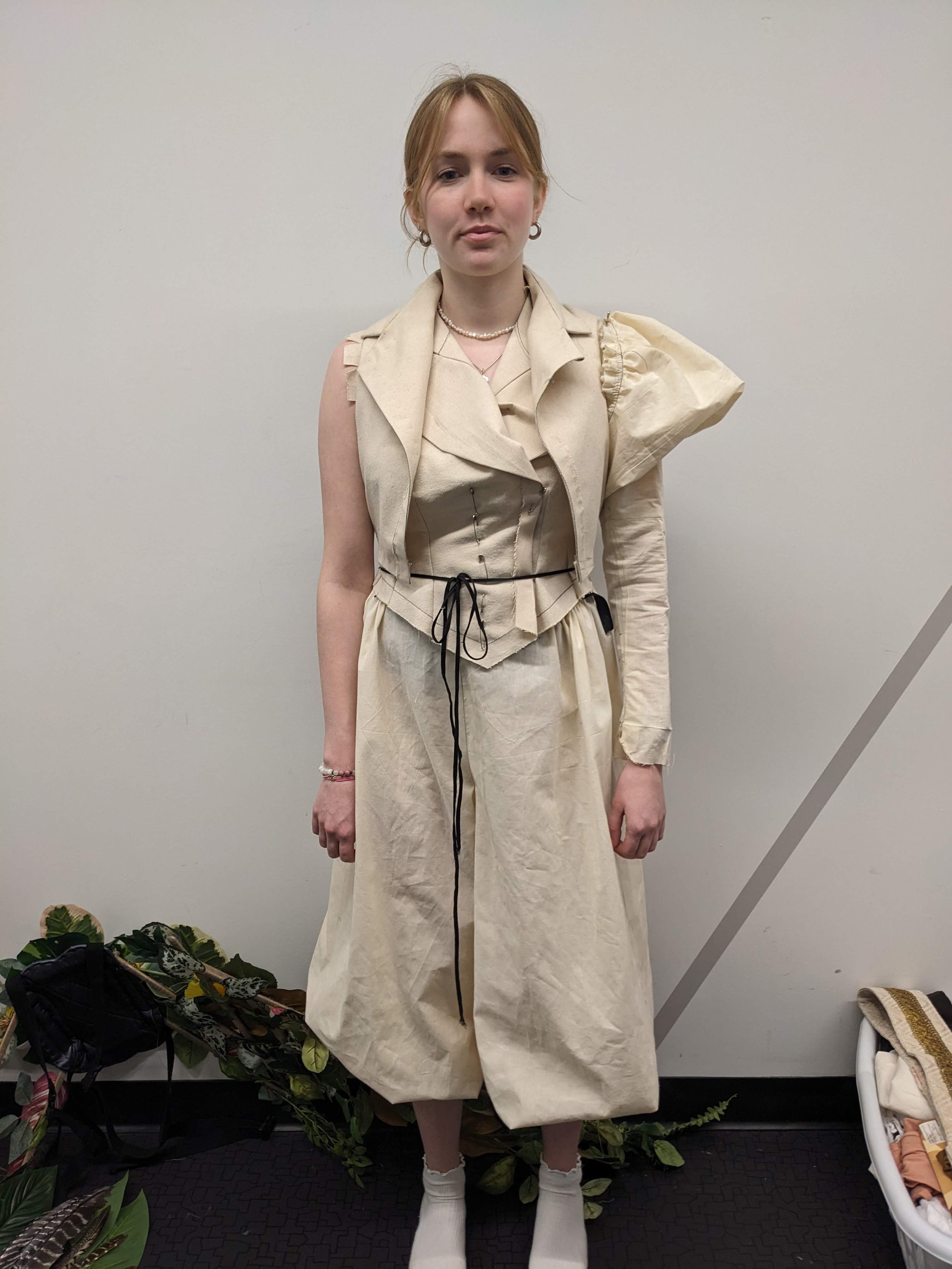 Boston University // 1890s Cycling Suit // Fitting Process
