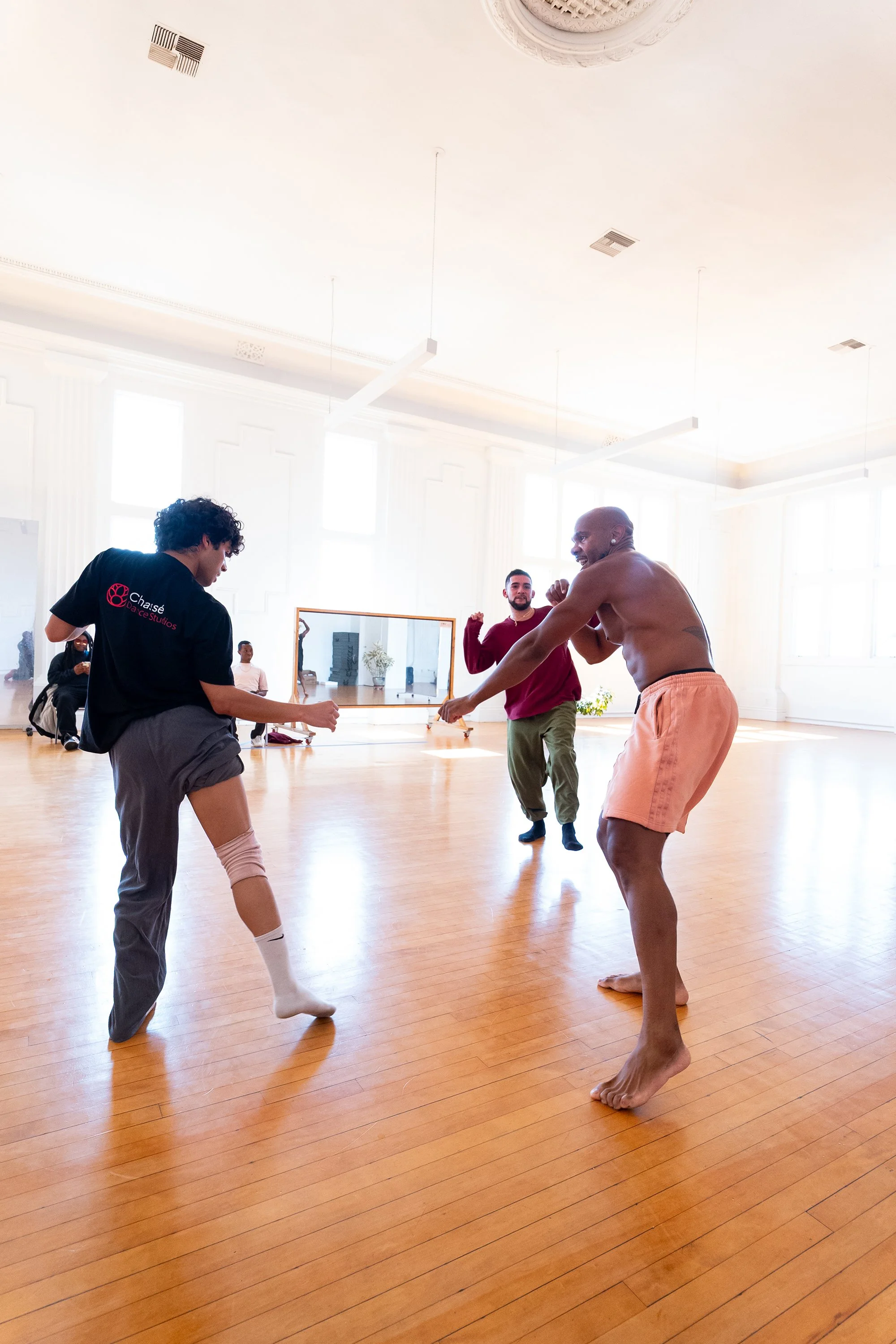 Los Angeles photographer, Jason Williams, documented rehearsals and the world premiere performance of Sissies, by choreographer Bernard Brown.