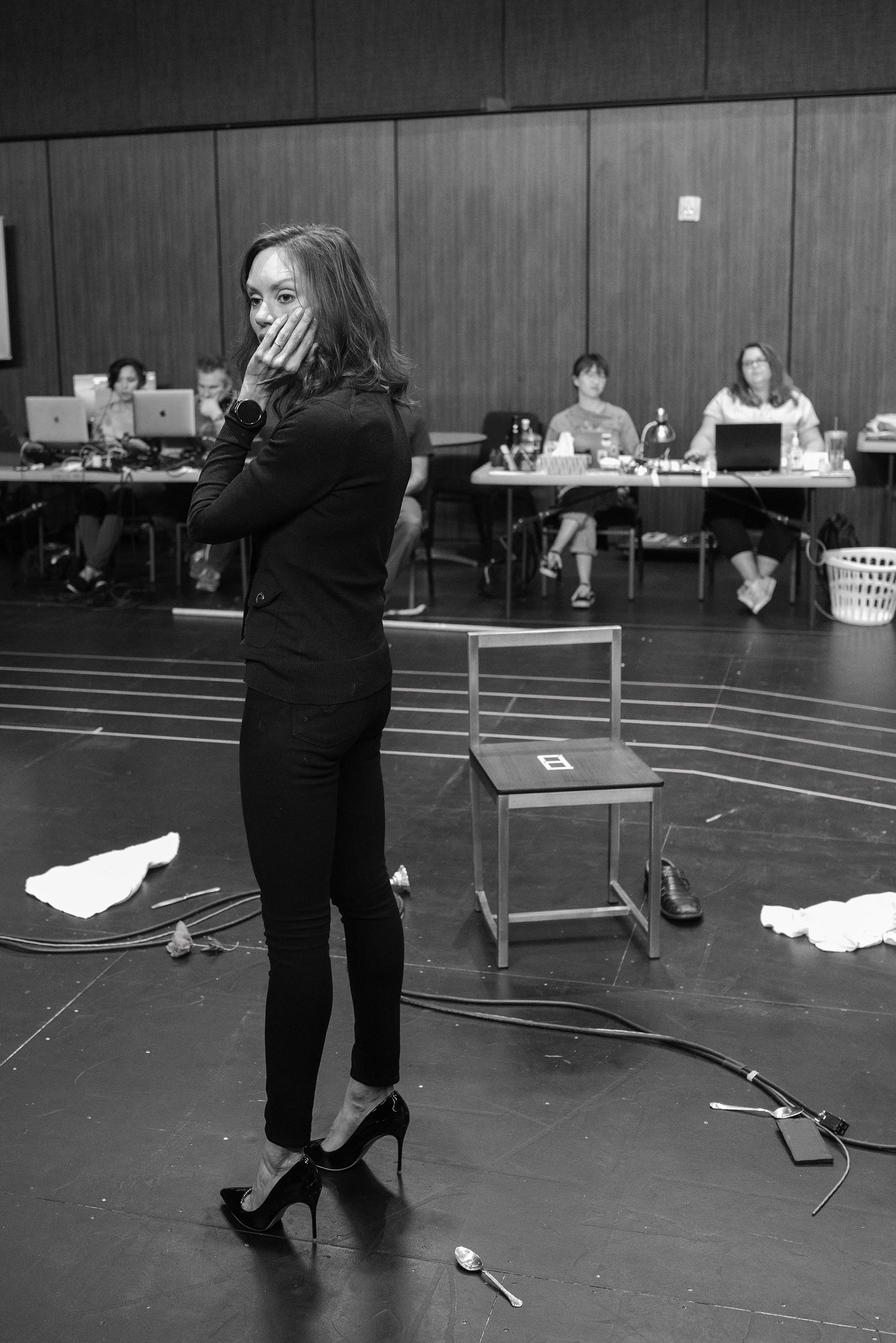 Los Angeles photographer, Jason Williams, documented rehearsals and the world premiere performance of King Lear, starring Joe Morton.