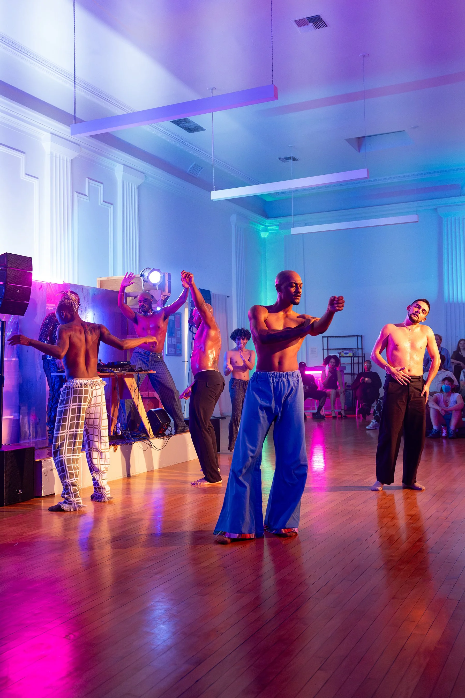 Los Angeles photographer, Jason Williams, documented rehearsals and the world premiere performance of Sissies, by choreographer Bernard Brown.