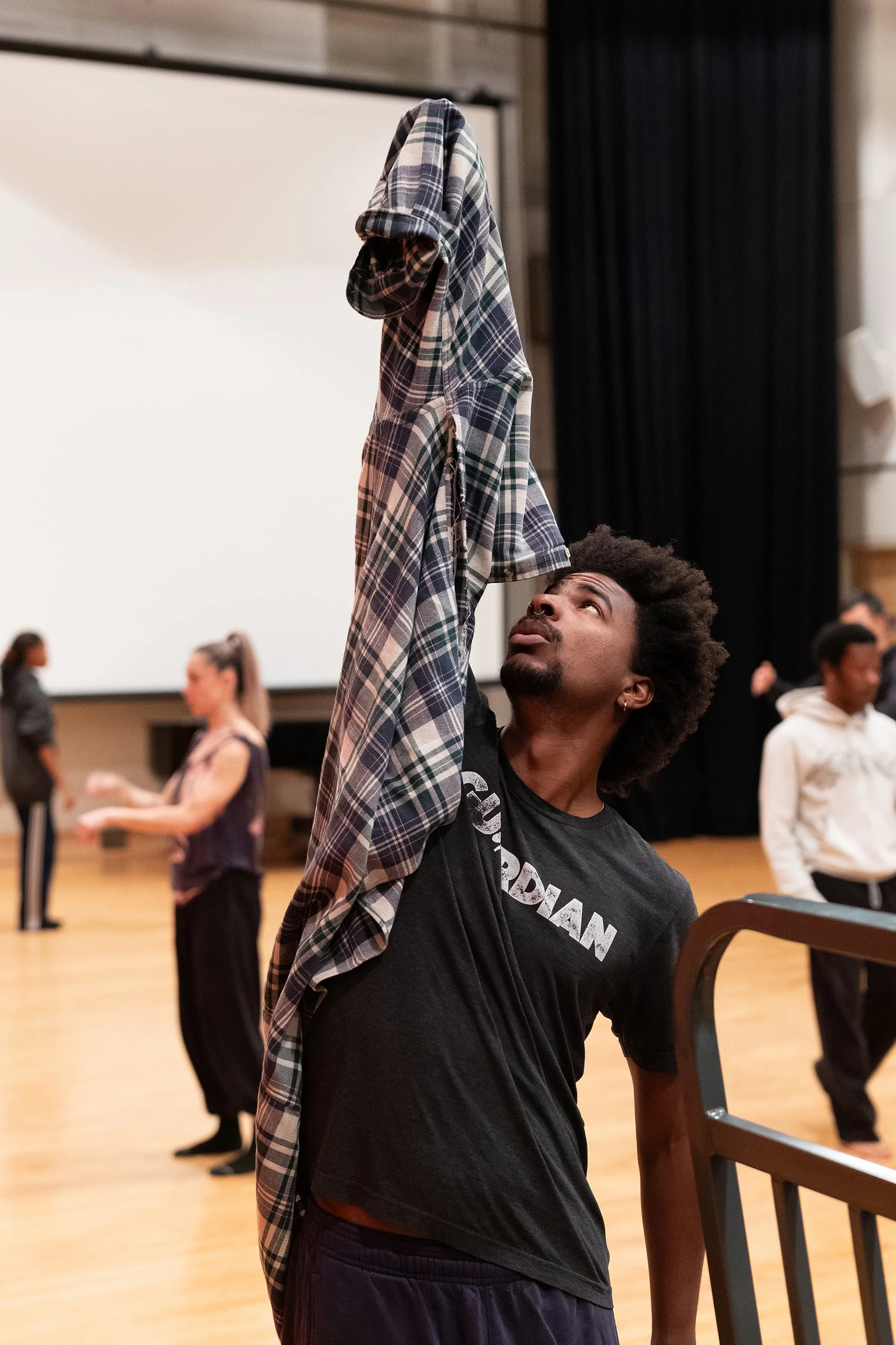 Jason Williams documented rehearsals and work in progress of Will Rawls' Unmade performance piece for The Broad Museum.