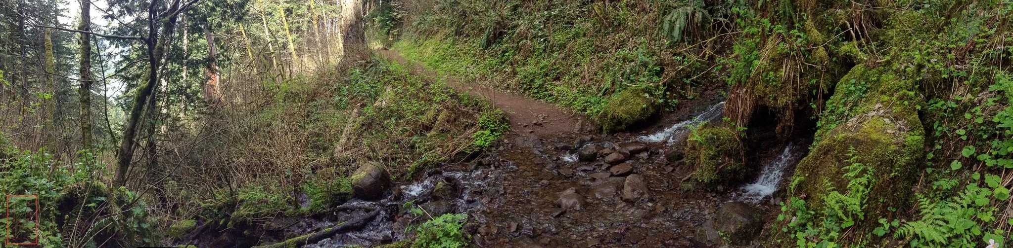 OR: Wahkeena Falls to Multnomah Falls