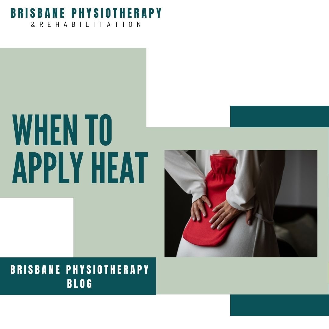 When to apply heat