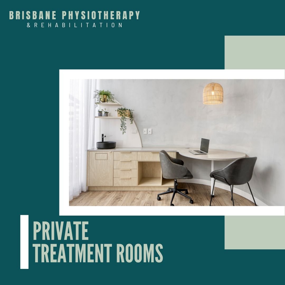 Private treatment rooms