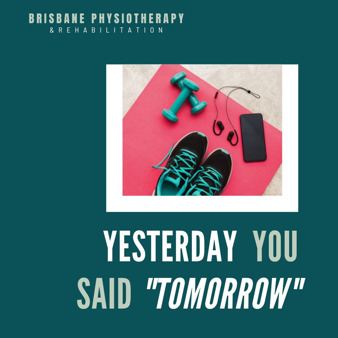 Start exercising today