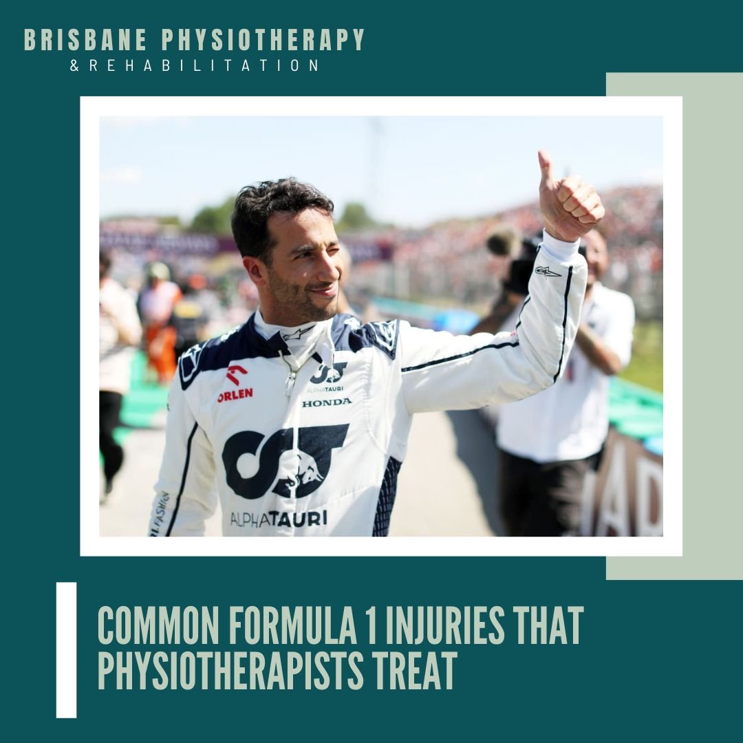 Common Formula One Injuries that Physiotherapists Treat