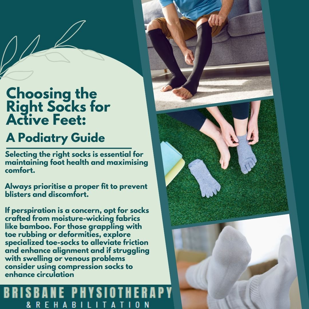 Choosing the Right Socks for Active Feet: A Podiatry Guide