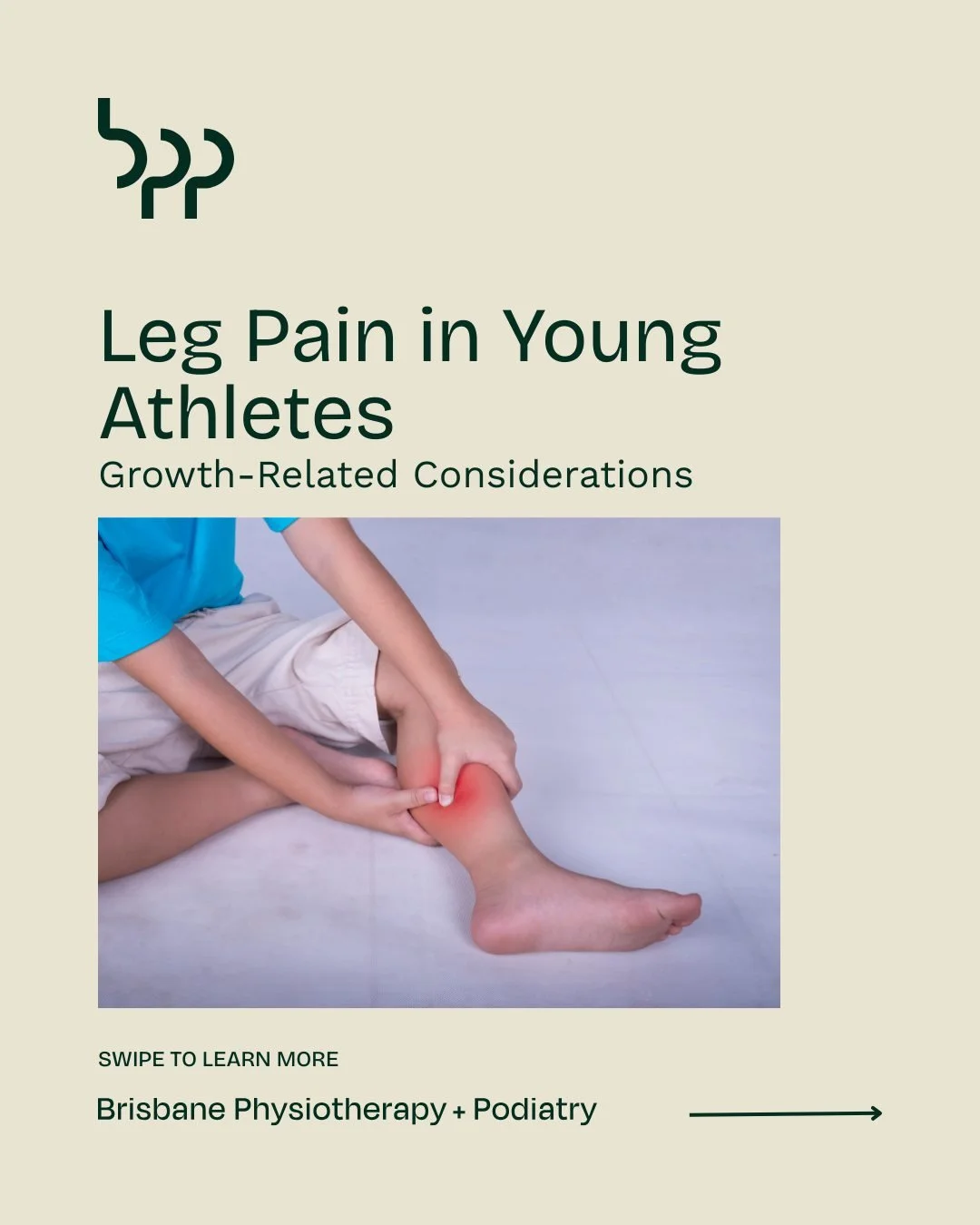 Leg Pain in Young Athletes: Growth-Related Considerations

Sore legs after sport are common in kids, but persistent pain isn&rsquo;t just &ldquo;growing pains.&rdquo; Rapid bone growth, developing muscles, and high activity levels can cause discomfor