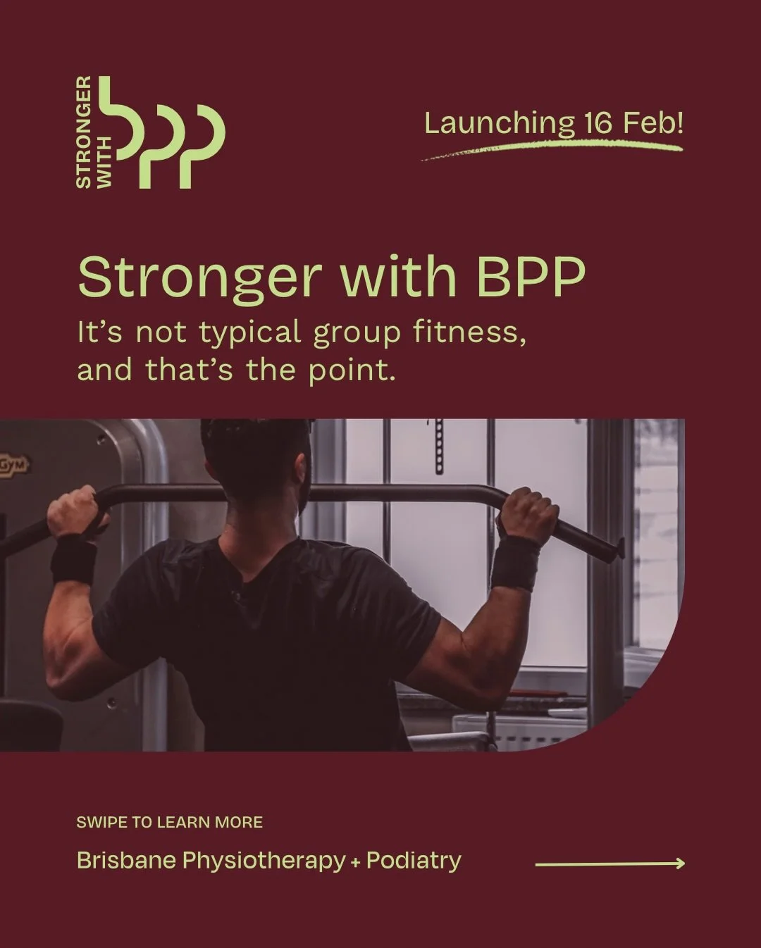 Stronger with BPP isn&rsquo;t typical group fitness. And that&rsquo;s the point.
This is for people who want to train well, not just train hard.

✔️ You want to build strength without flaring pain 
✔️ You&rsquo;re coming back after time away (injury,