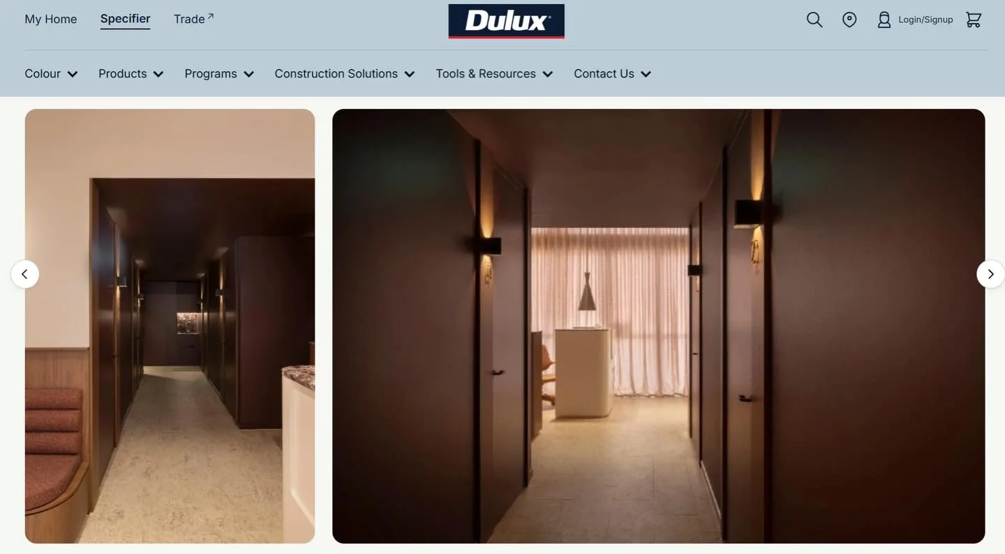 We are proud to share that our West End clinic is a finalist in the 2026 Dulux Colour Awards - Commercial Interior - retail and workplace. This category recognises excellence in the interior paint finishes of commercial or industrial buildings such a