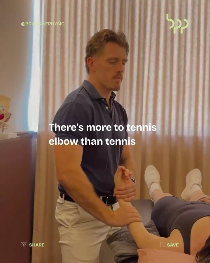 Most &ldquo;tennis elbow&rdquo; isn&rsquo;t from tennis.

It builds over time &mdash; from small things that add up.

&rarr; Too much load&hellip; or not enough capacity
&rarr; Repetitive gripping, day after day

That&rsquo;s why it keeps coming back