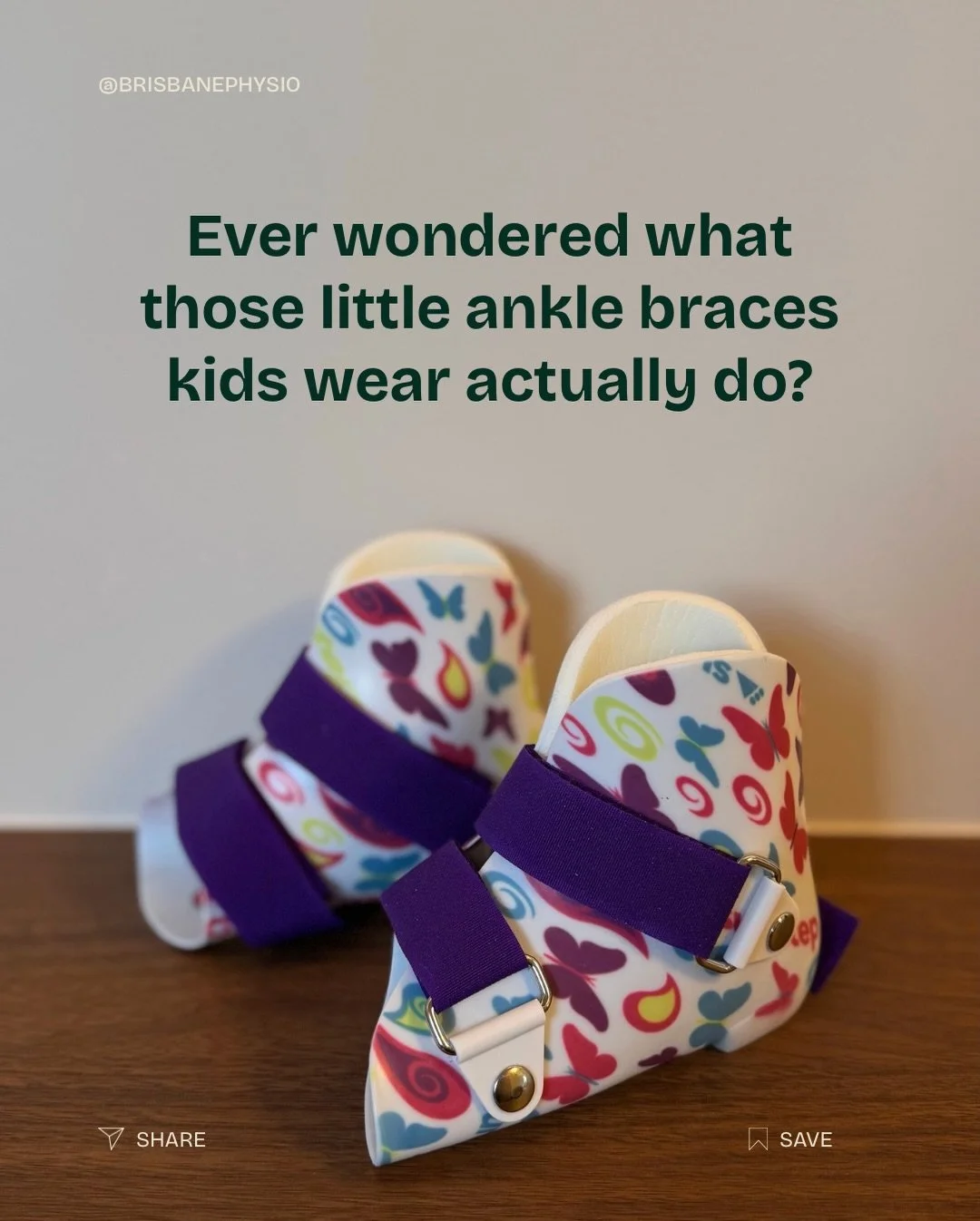 SMOs (Supramalleolar Orthoses) 👣✨

Ever noticed your child rolling their feet in, tripping a lot, or getting tired quicker than other kids? You&rsquo;re not alone&mdash;and it&rsquo;s something we see all the time 💭

So, what are SMOs? 
They&rsquo;