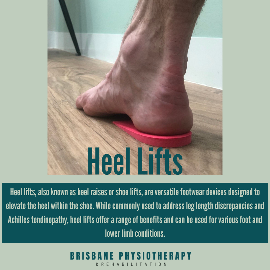 Leg Length Discrepancy Heel Insert For Achilles Tendonitis Heel