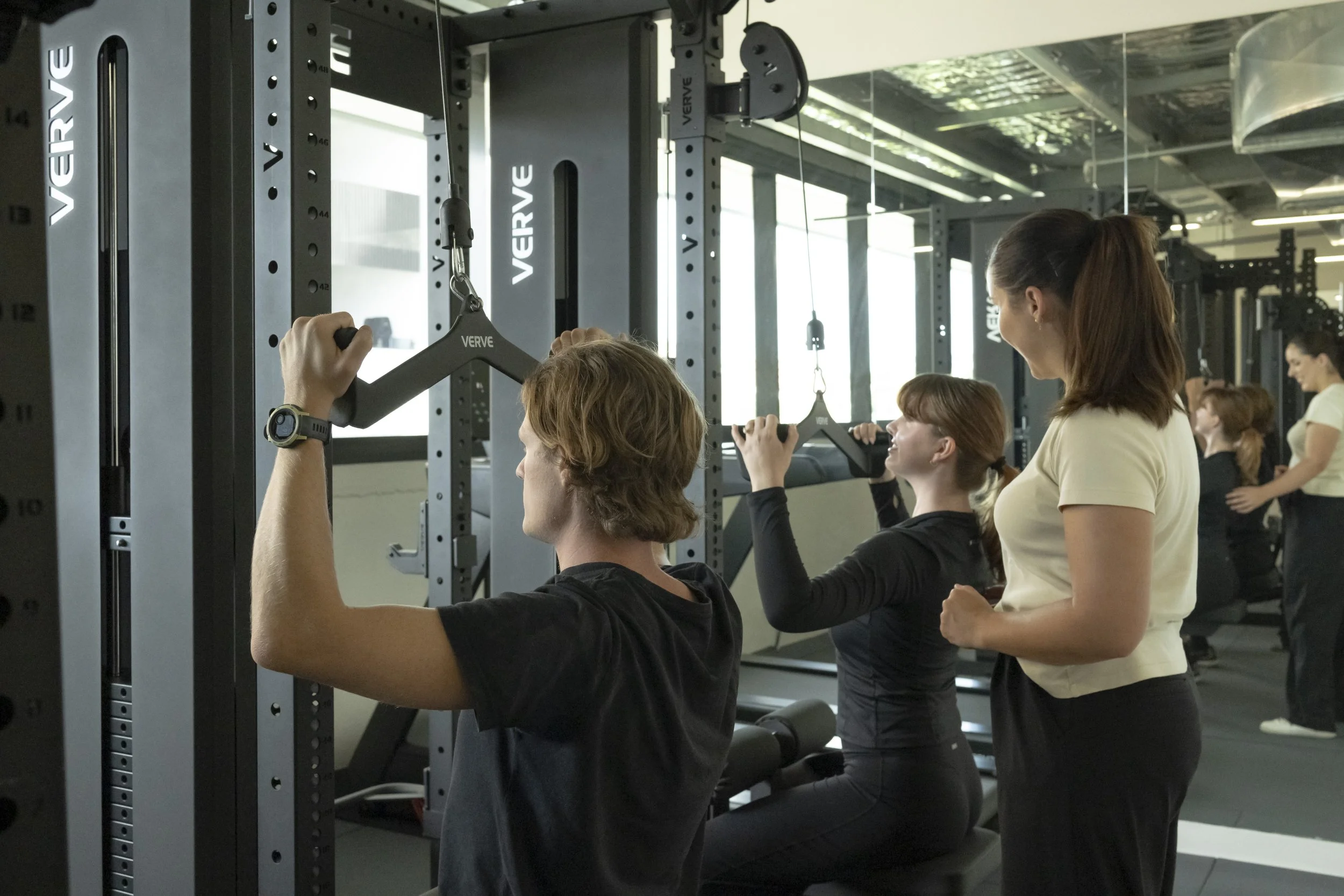 Physiotherapist led group fitness class