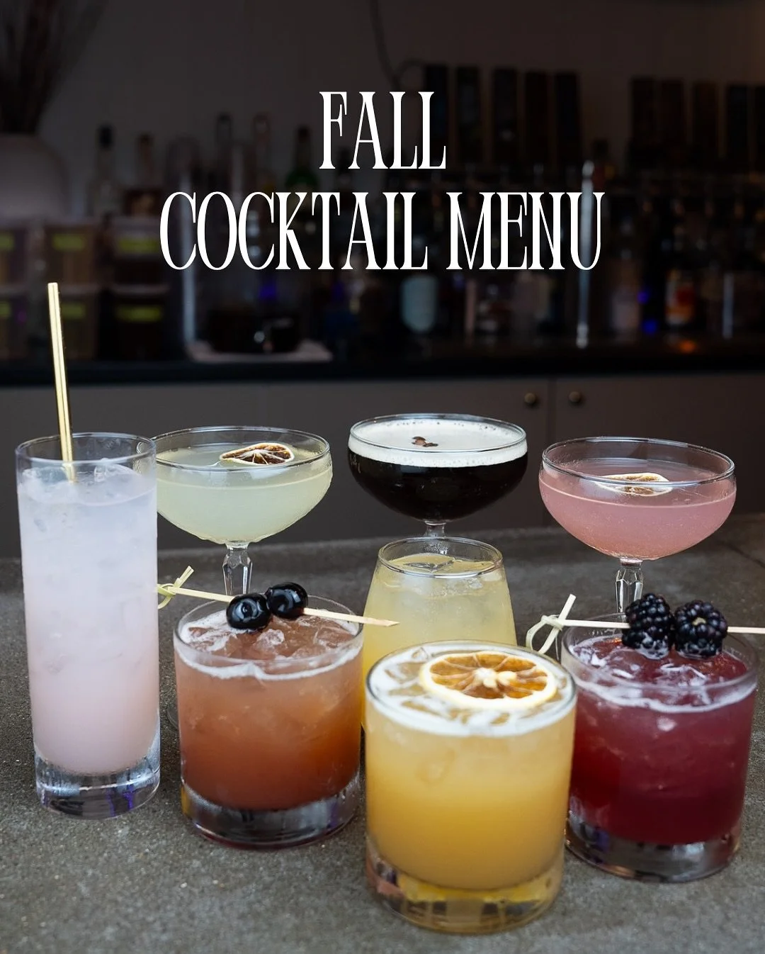 Our Fall Cocktail Menu has officially dropped!
Snag $2 off Monday - Friday during Happy Hour 🥂 

#cocktails #cheers #fall #newmenu #uppersandusky