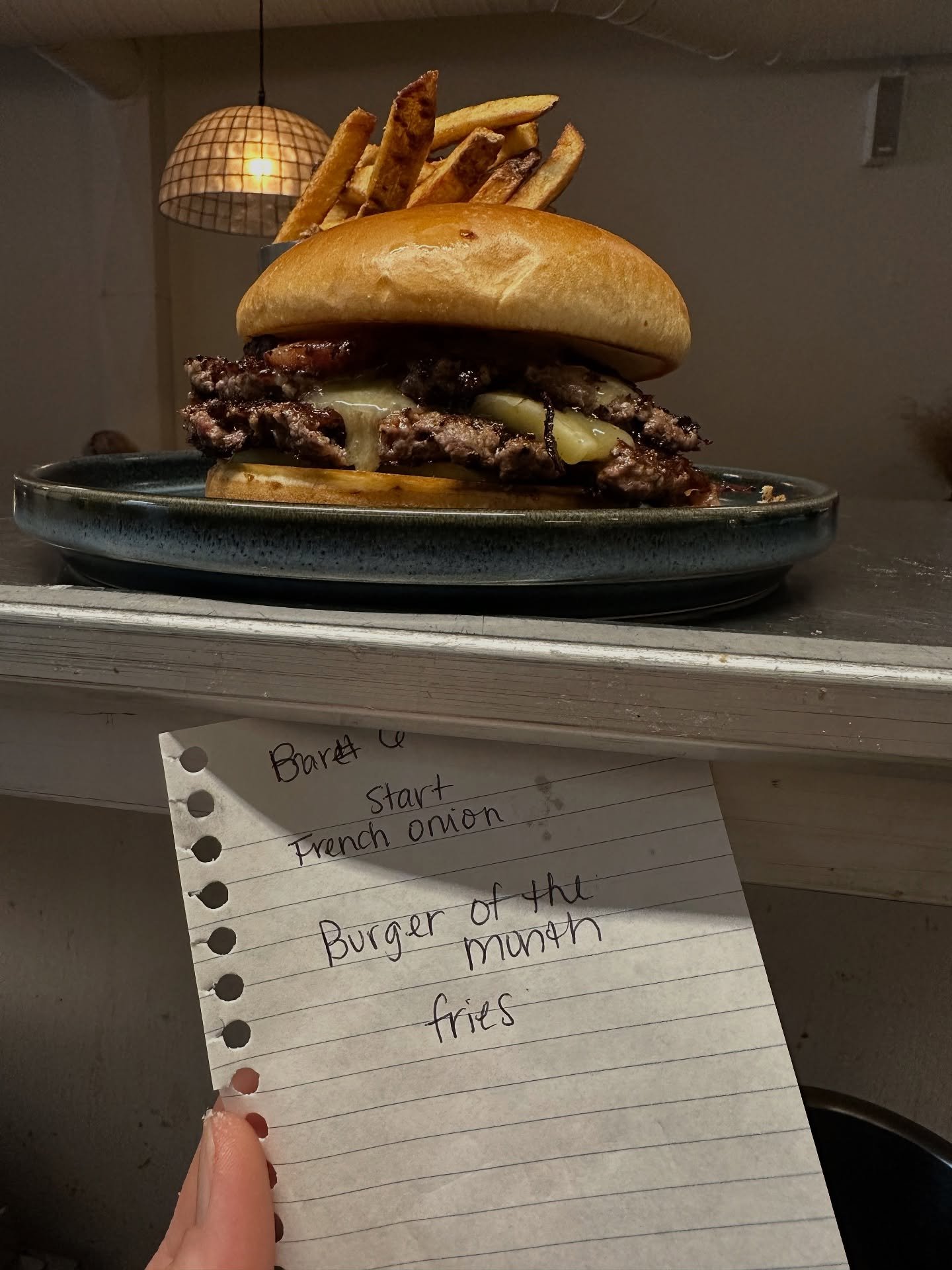 Today we’re kicking it “old school”
Our point of sale system is down so our staff is hand writing tickets and we’ll be cash only until further notice. Don’t carry cash? Don’t worry, we’ll cover your meal (so