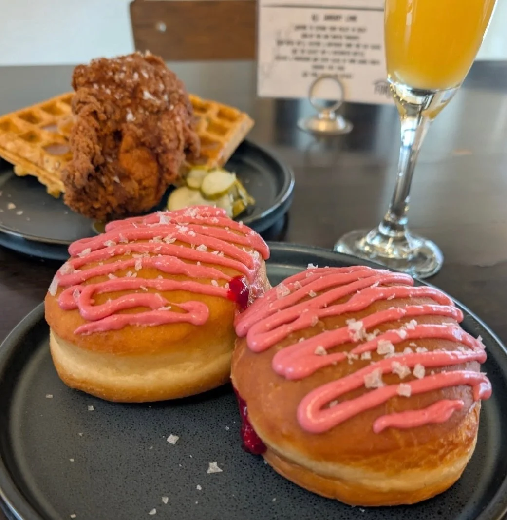 We&rsquo;ve been perfecting our donut recipe over the past few weeks 🍩 What&rsquo;s your favorite donut? 

Available at brunch Saturday and Sunday 10 AM - 2 PM. This weekend&rsquo;s feature - raspberry filled! 

#donut #brunch #weekend #sundayfunday
