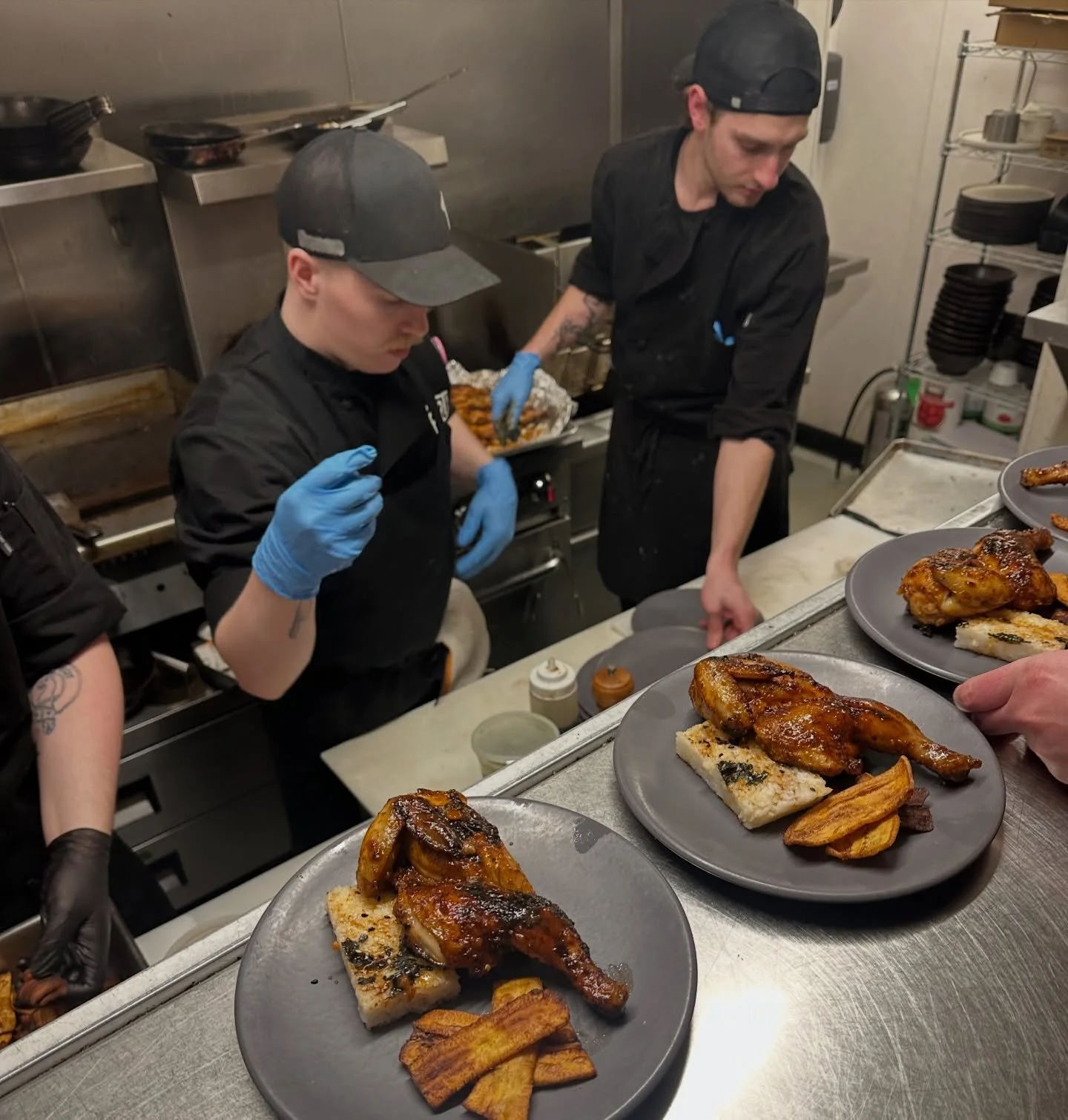 The boys are back in town&hellip; technically they never left, just snowed in 😉 We open at 11 AM and it&rsquo;s Taco Tuesday!! Enjoy $3 tacos ALL day 🌮 

#wereback #open #chef #kitchen #uppersandusky