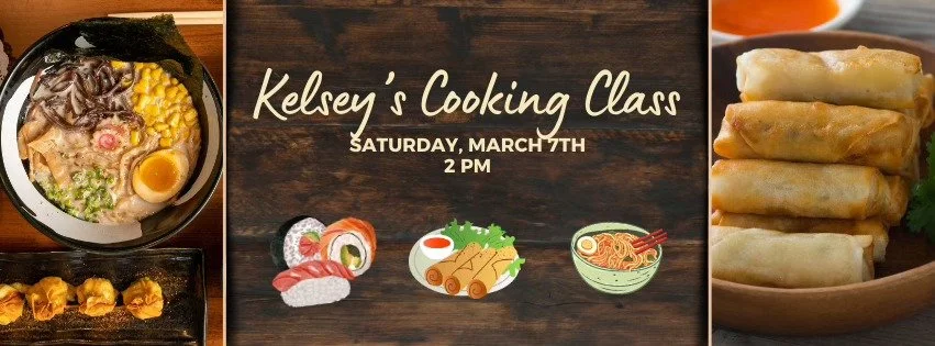 Kelsey's Cooking Class for Adults