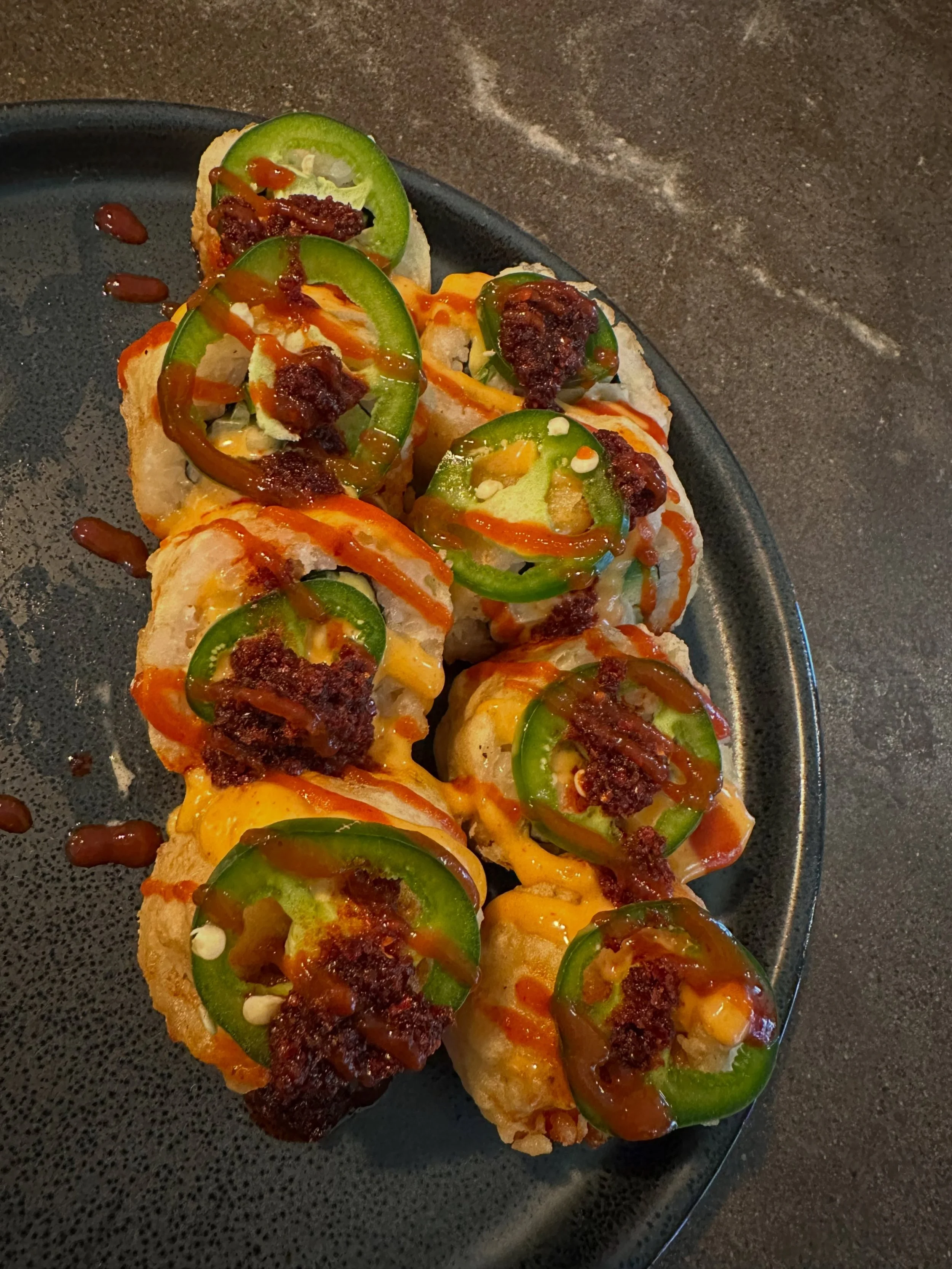 ☀️ Sun&rsquo;s out and sushi is almost ready! 🍣 

This week&rsquo;s specials:
- fried California roll (you can omit the jalape&ntilde;os) 😉 
- Beach Please - yellowtail, cucumber, avocado, red pepper, pineapple, and a sweet and sour mango sauce

Ne