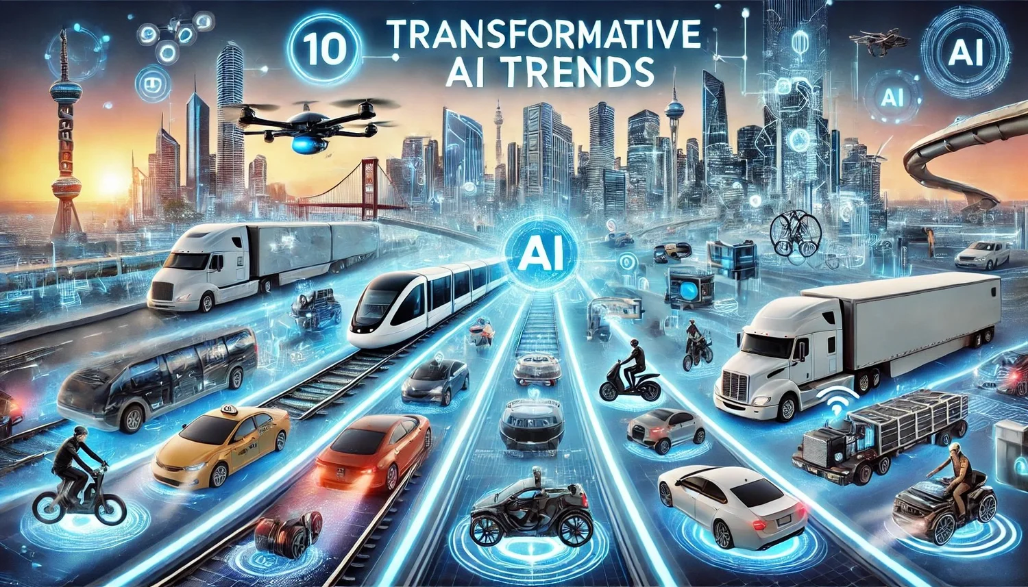 10 AI Trends Transforming Transportation in 2025: The Future of Smart ...
