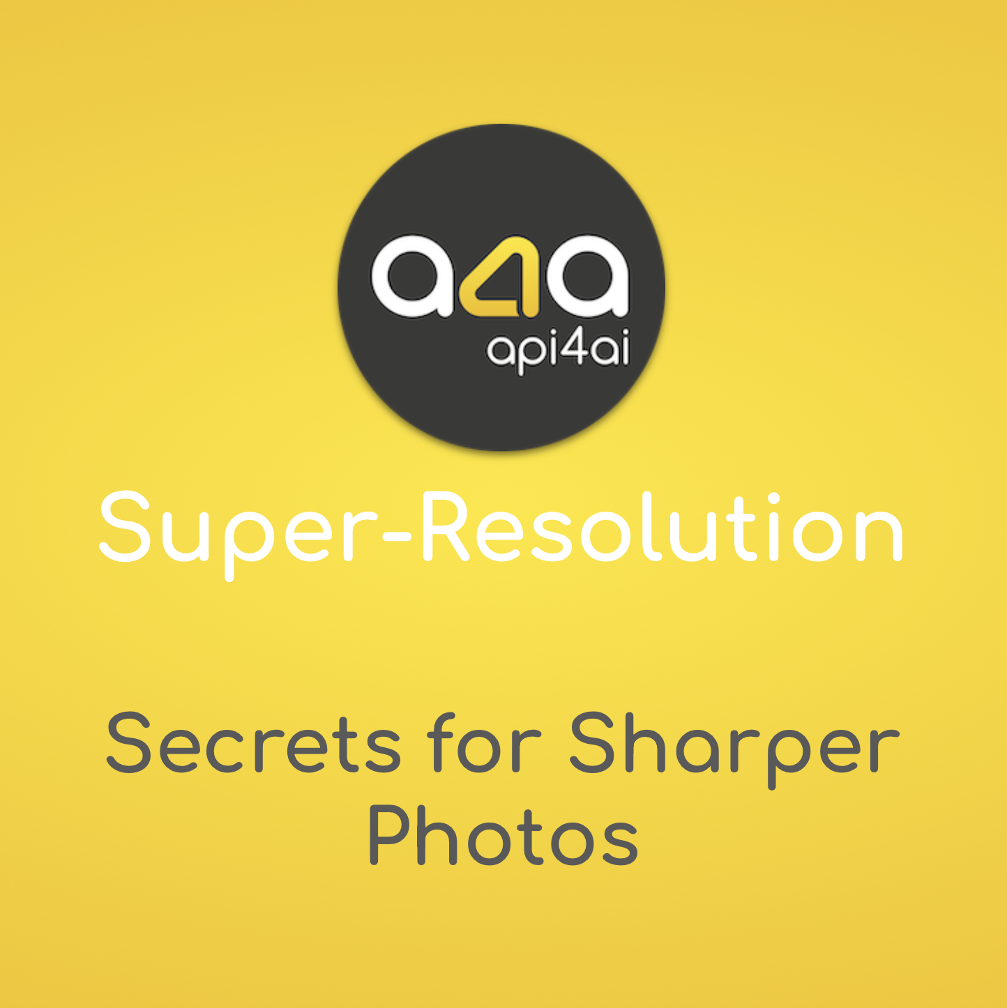 Super‑Resolution Secrets for Sharper Photos