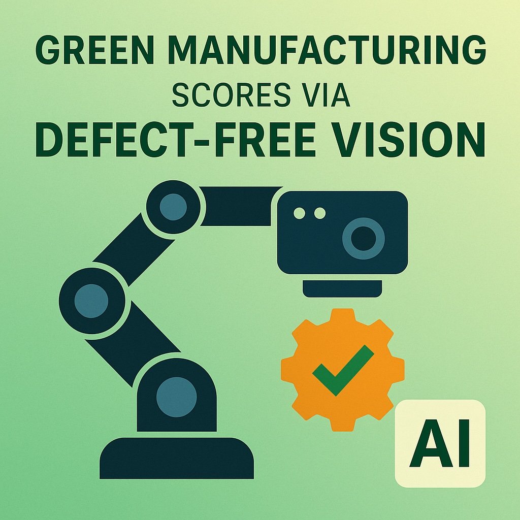 Green Manufacturing Scores via Defect-Free Vision