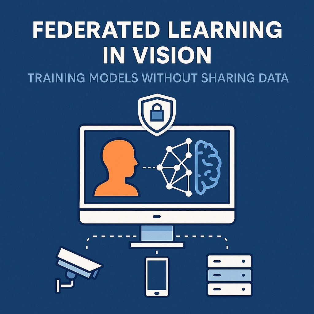 Federated Learning in Vision: Training Models Without Sharing Data