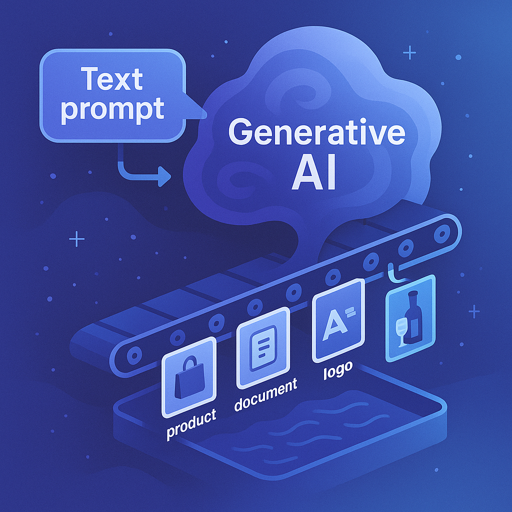 Generative AI Meets Vision: From Text Prompts to Training Data