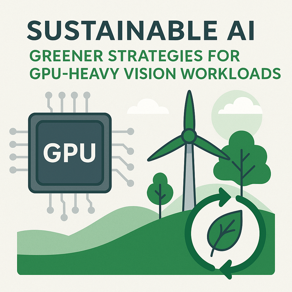 Sustainable AI: Greener Strategies for GPU-Heavy Vision Workloads