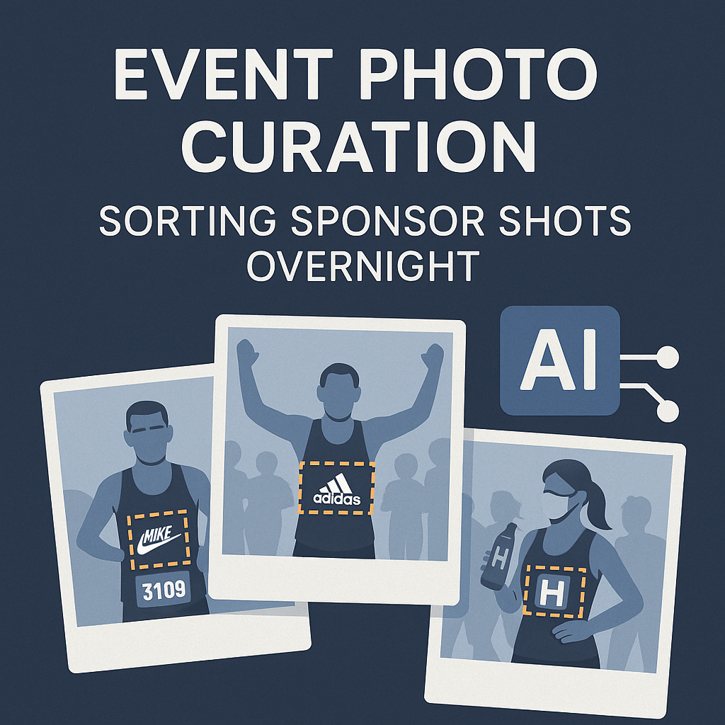 Event Photo Curation: Sorting Sponsor Shots Overnight