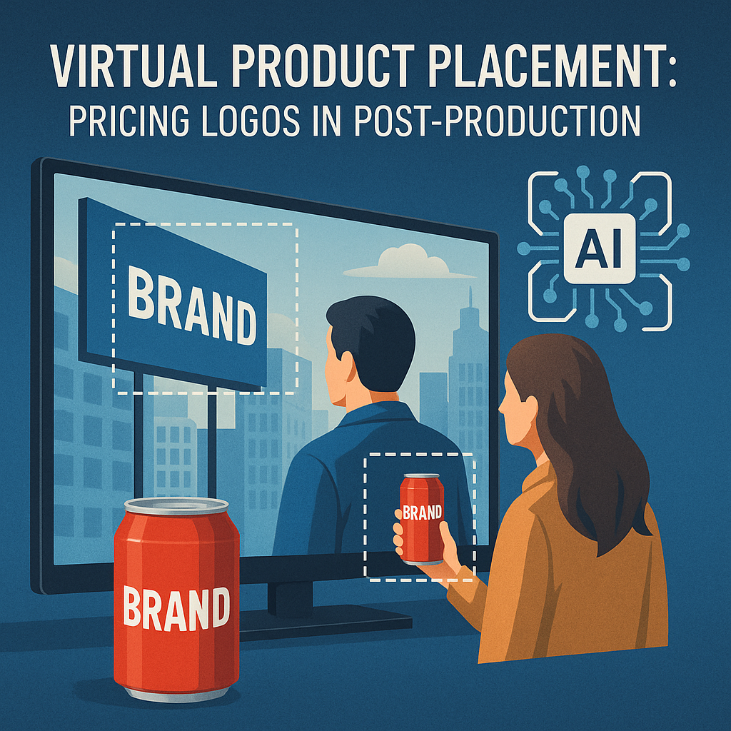 Virtual Product Placement: Pricing Logos in Post-Production