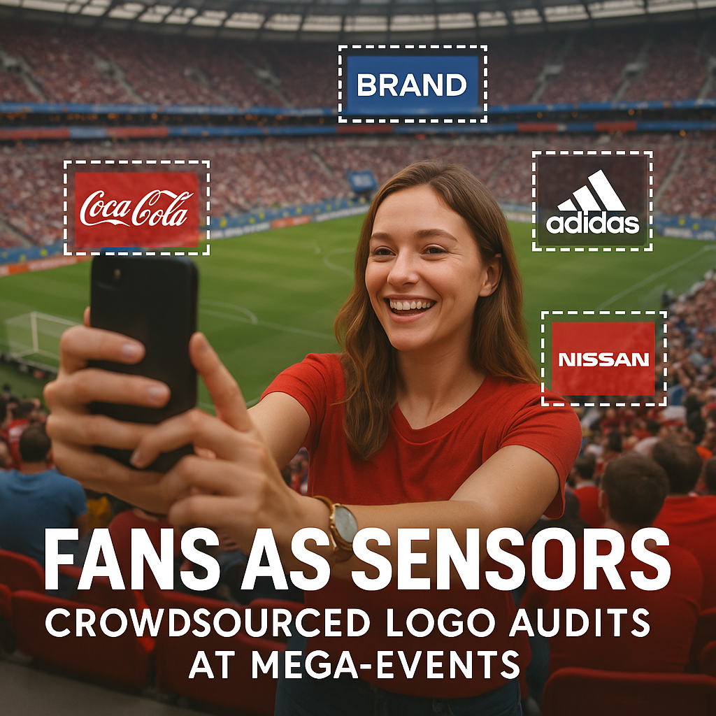 Fans as Sensors: Crowdsourced Logo Audits at Mega-Events