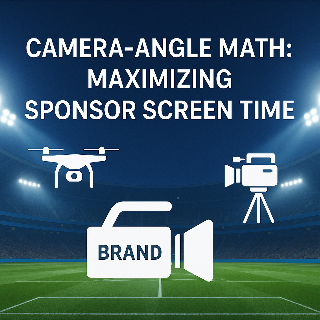 Camera-Angle Math: Maximizing Sponsor Screen Time