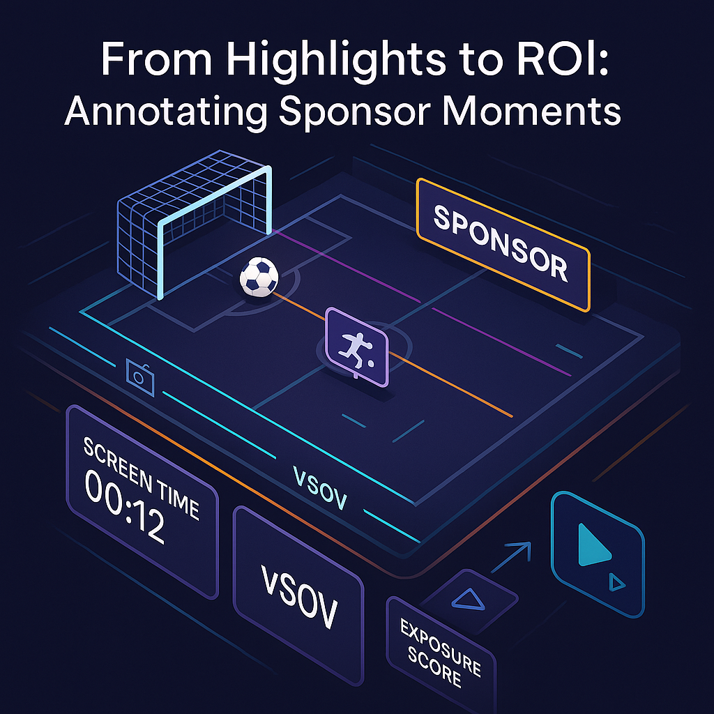 From Highlights to ROI: Annotating Sponsor Moments